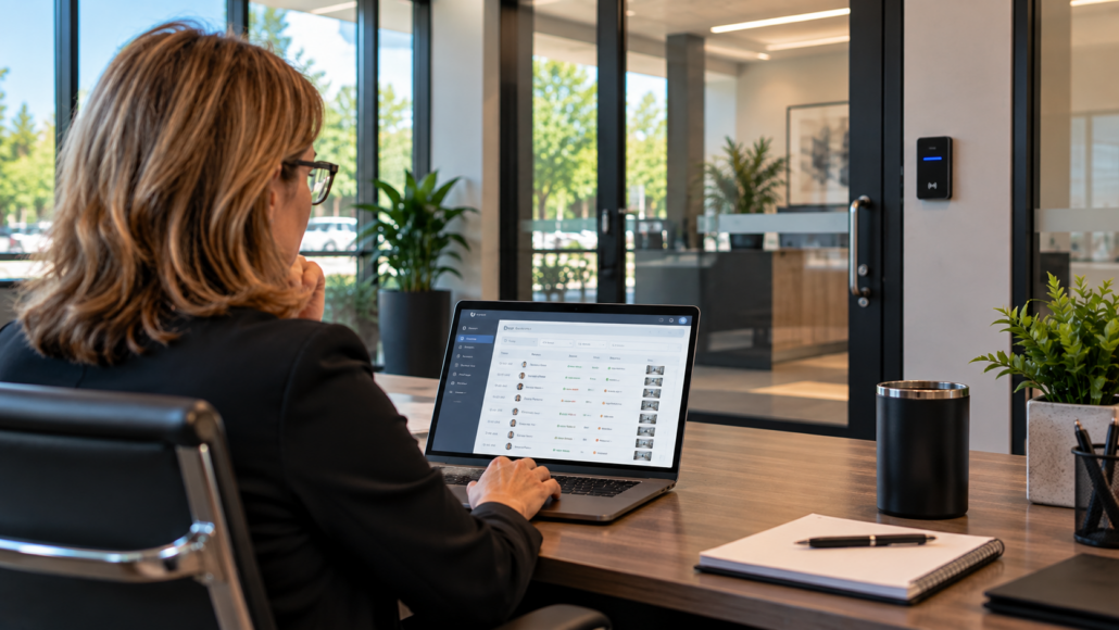 Modern Office Access Dashboard